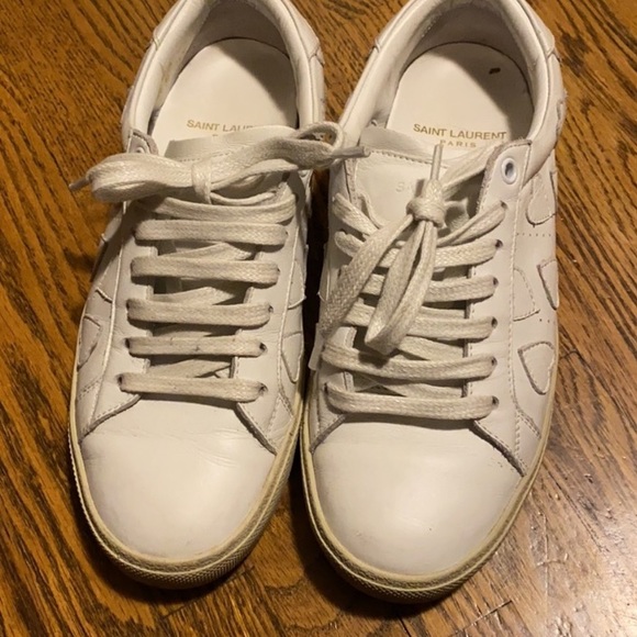 Saint Laurent court heart sneakers - Picture 5 of 11